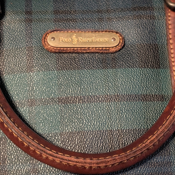 Vintage Polo Ralph Lauren Boston Bag Preloved Plaid - Picture 11 of 14